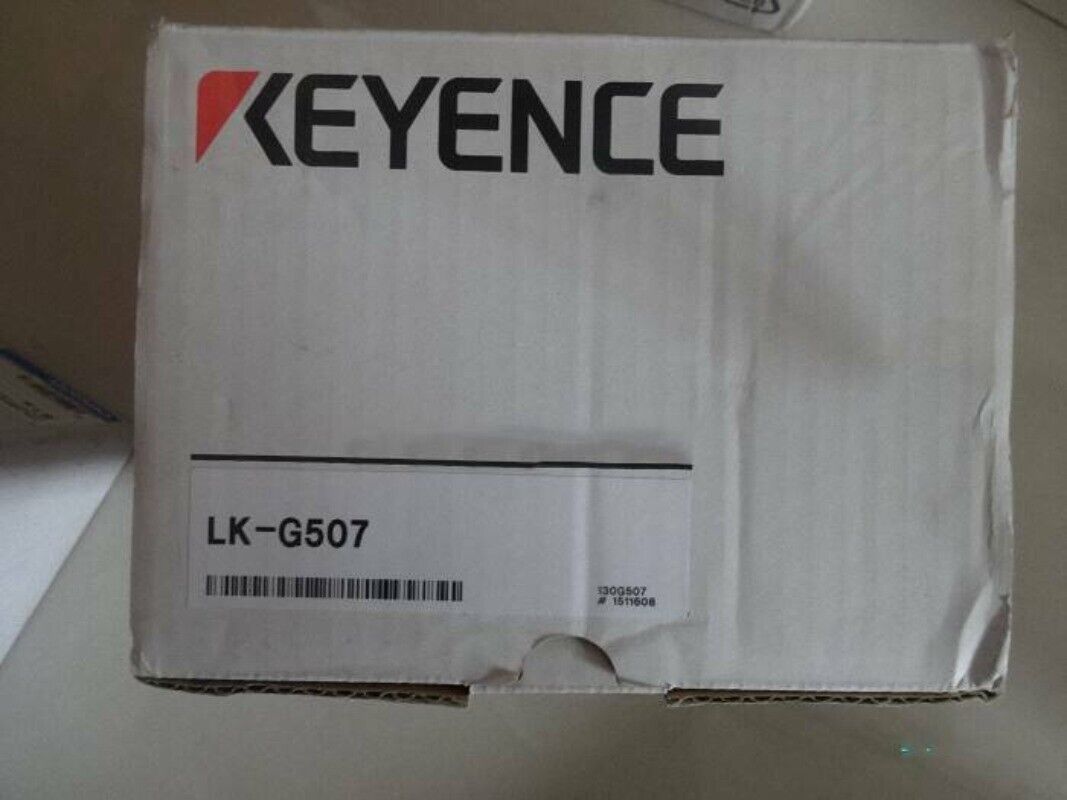 Keyence LK-G507 laser sensor box, industrial automation equipment.