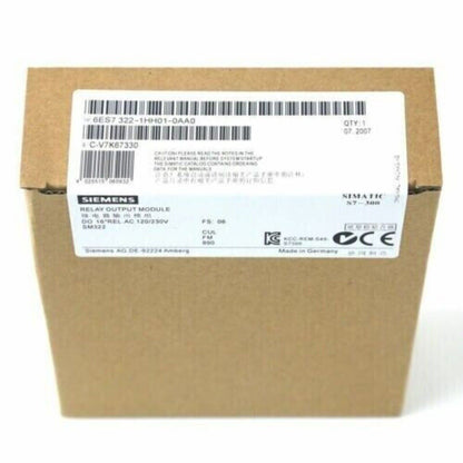 Siemens SIMATIC S7-300 digital output module 6ES7322-1HH01-0AA0 in box, Made in Germany