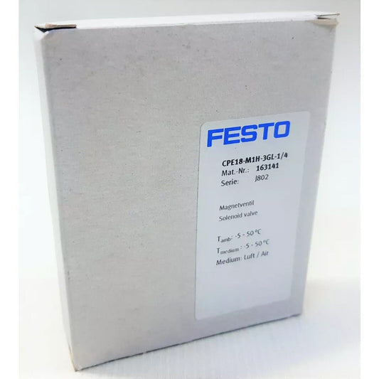 FESTO CPE18-M1H-3GL-1/4 Solenoid Valve, industrial automation part