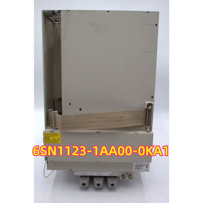 Siemens 6SN1123-1AA00-0KA1 SIMODRIVE 611 Power Module, beige with ribbon cable