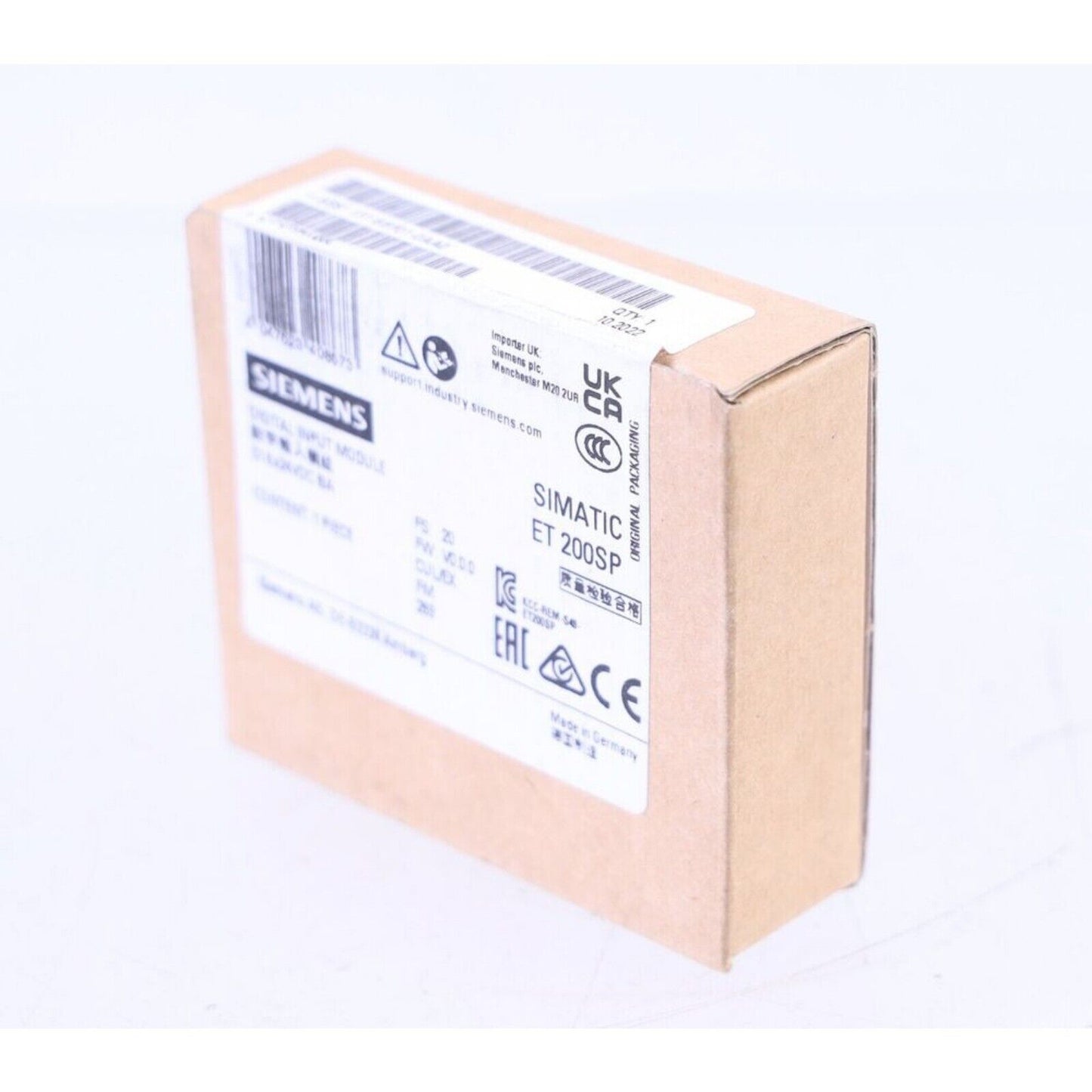 Industrial Communication | Siemens | 6ES7131-6BF01-0AA0 6ES7 131-6BF01-0AA0 ET 200SP Digital input module