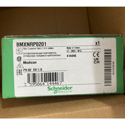 Schneider Electric BMXNRP0201 Fiber Converter Module, Fast Shipping