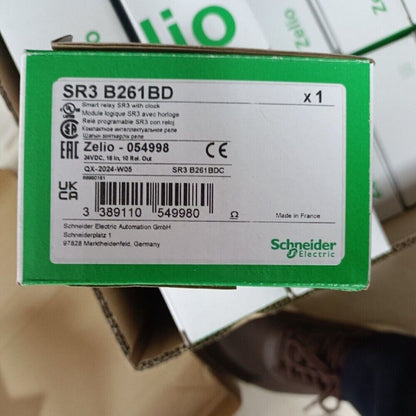 New Schneider Electric SR3 B261BD Smart Relay Module - Industrial Automation Parts