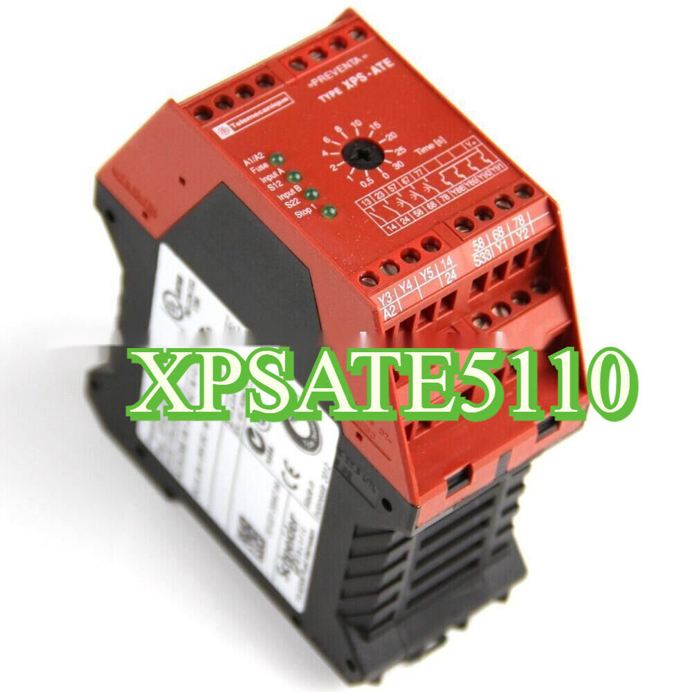 Schneider Electric XPSATE5110 Safety Relay, Red and Black
