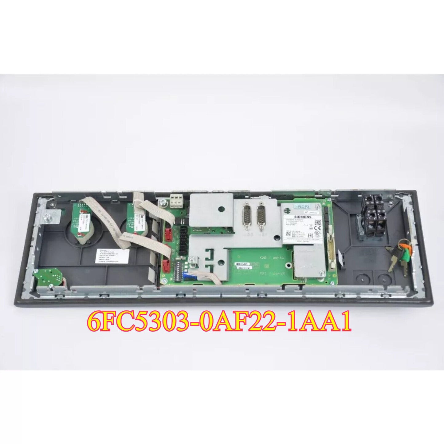 Siemens 6FC5303-0AF22-1AA1 PLC Machine Control Panel, electronic board. Text: 6FC5303-0AF22-1AA1.