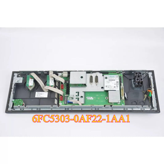 Siemens 6FC5303-0AF22-1AA1 PLC Machine Control Panel, electronic board. Text: 6FC5303-0AF22-1AA1.