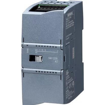 Siemens SIMATIC S7-1200 SM 1231 AI Analog Input Module, Gray with SM 1231 AI Text