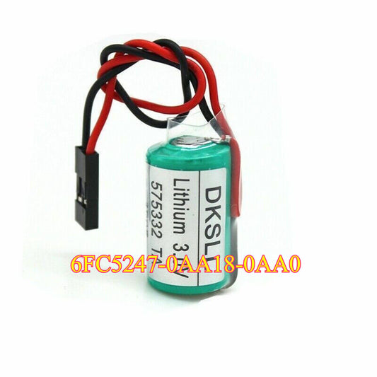 Siemens 6FC5247-0AA18-0AA0 SINUMERIK/SIMOTION battery with connector, 3.7V lithium battery