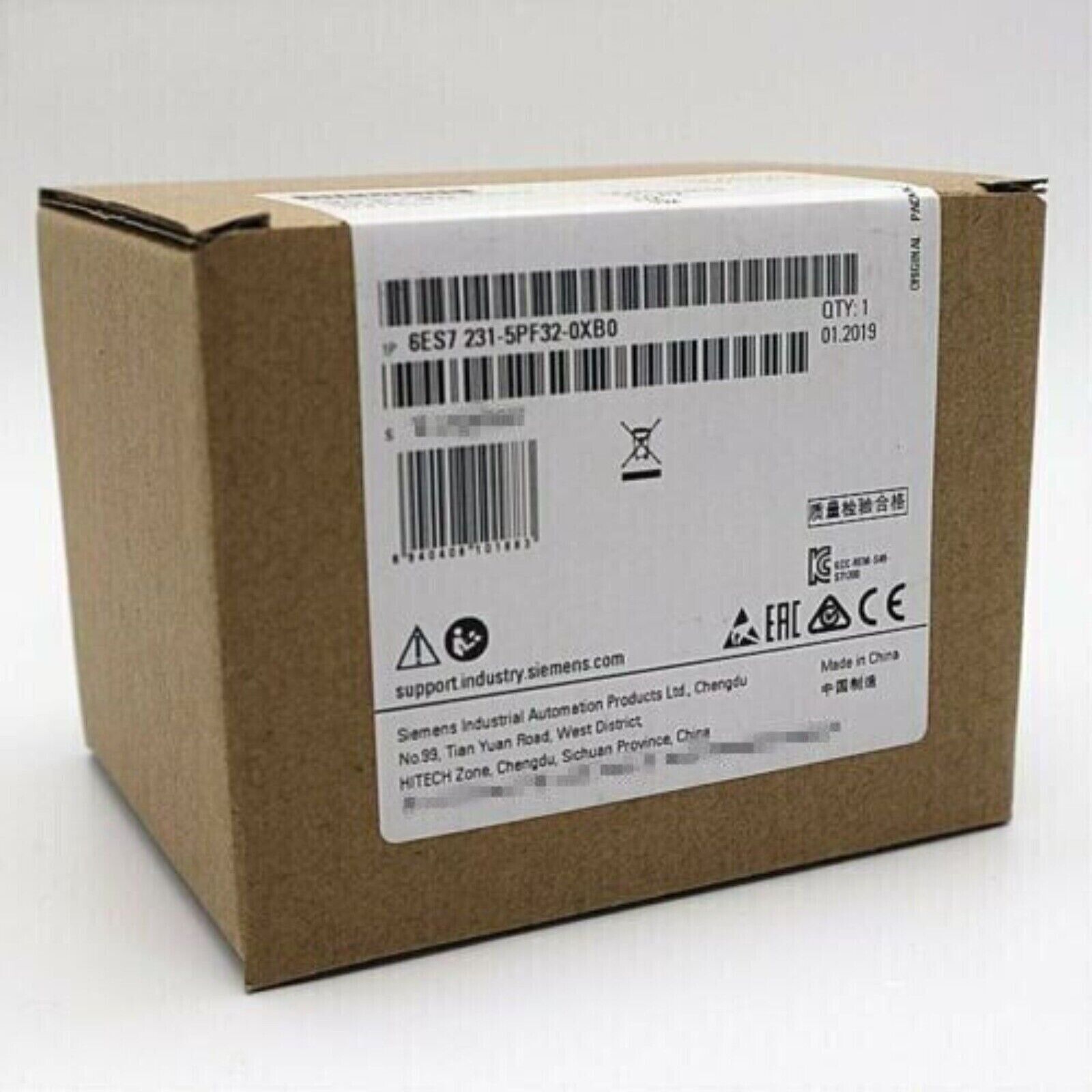 Siemens SIMATIC S7-1200 Analog Input Module 6ES7231-5PF32-0XB0 box, industrial automation part