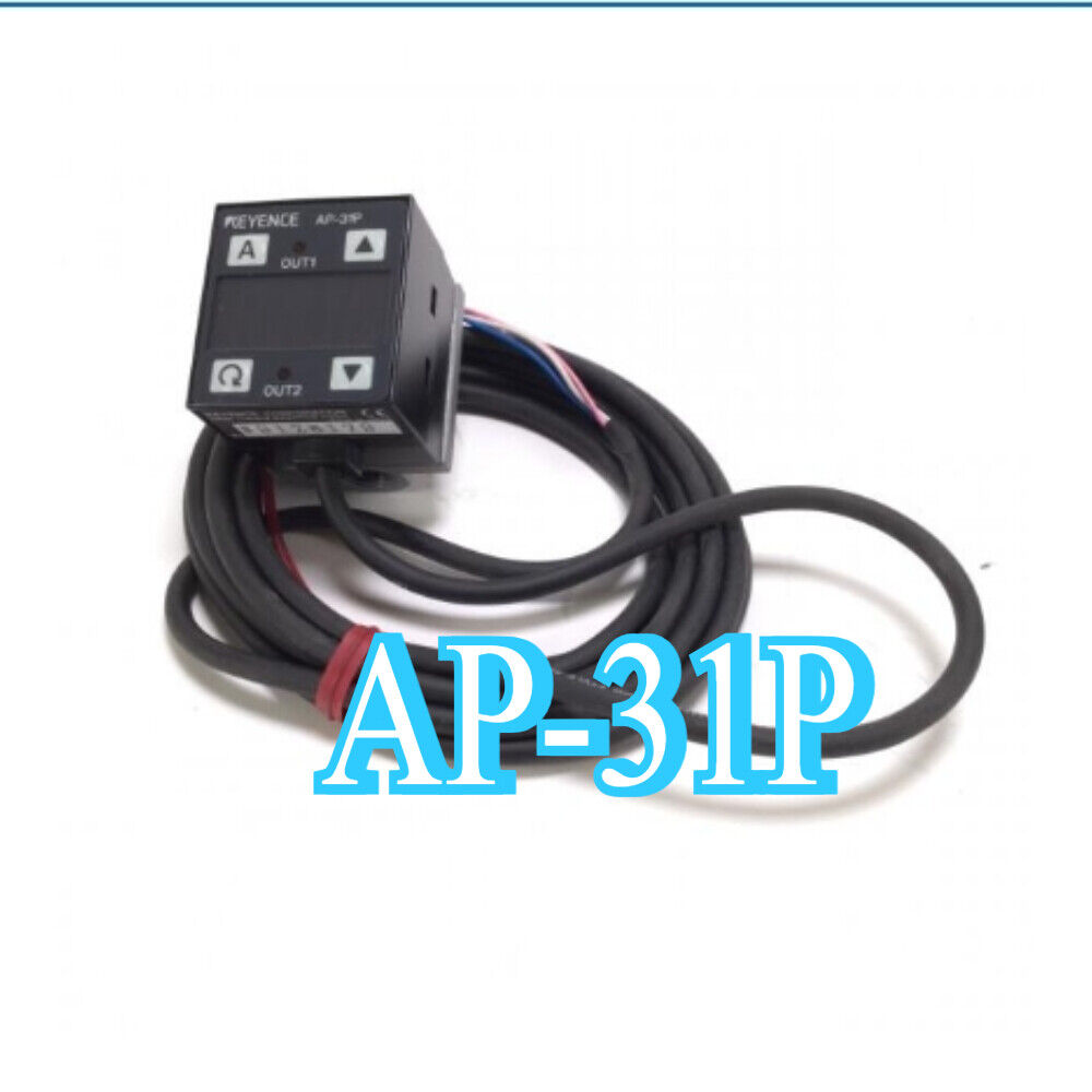 KEYENCE AP-31P sensor, black with cable