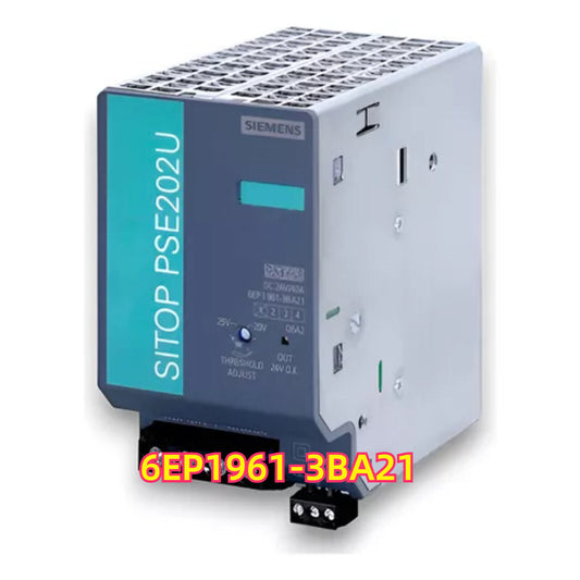 Siemens SITOP PSE202U redundancy module 6EP1961-3BA21, industrial automation part, gray and teal