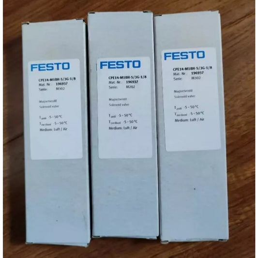 FESTO CPE14-M1BH-5/3G-1/8 Solenoid Valve, industrial automation part
