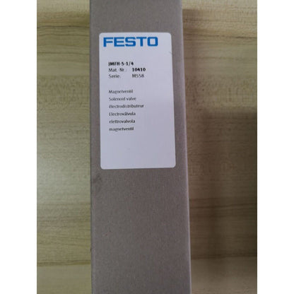 Festo JMFH-5-1/4 Solenoid valve. Industrial automation part with M558 series. Electrical equipment.