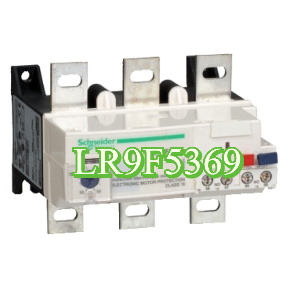 Schneider LR9F5369 electronic overload relay for motor protection, new in box