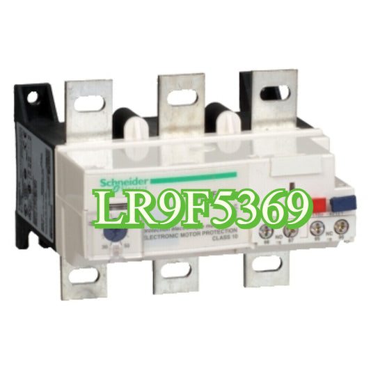 Schneider LR9F5369 electronic overload relay for motor protection, new in box