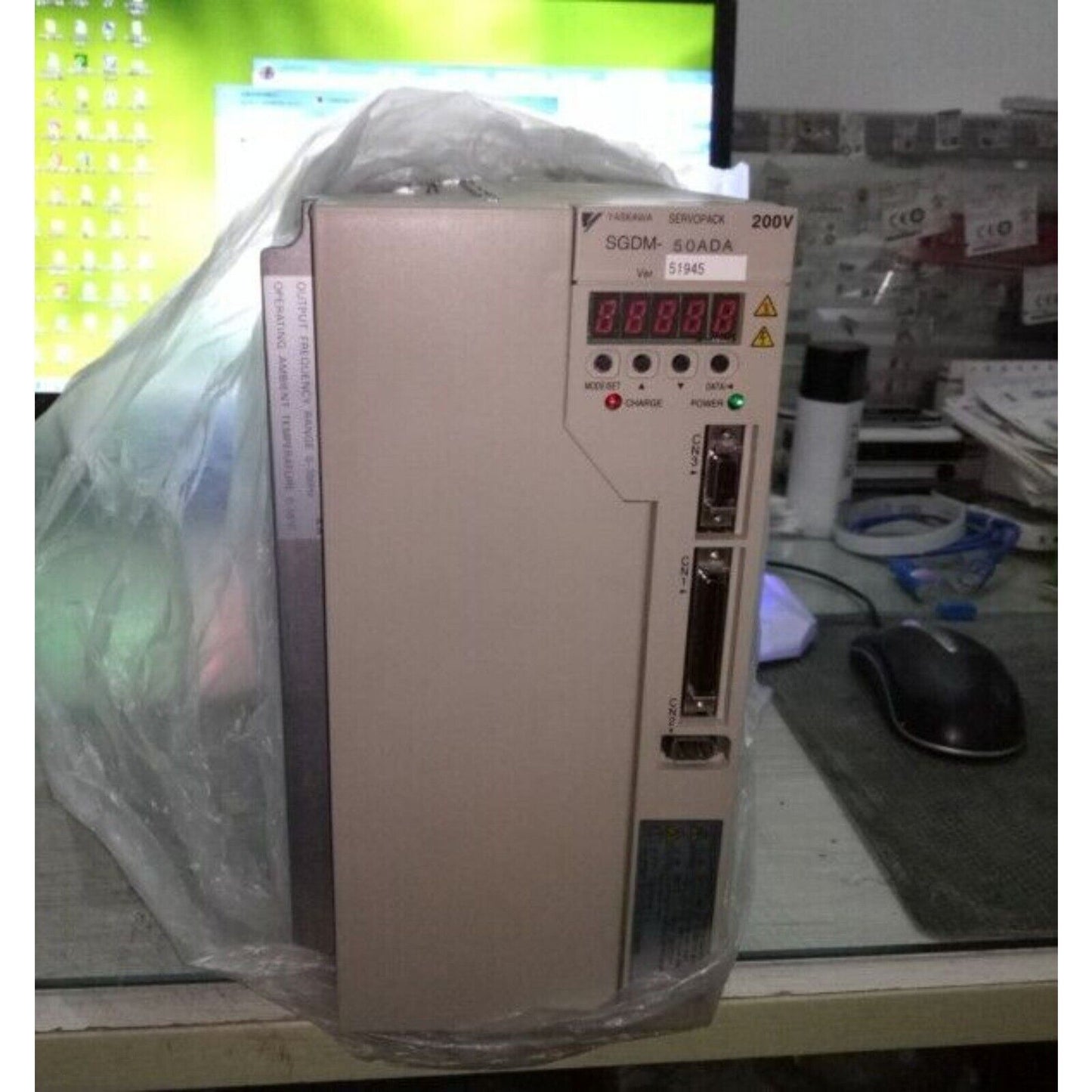 YASKAWA SGDM-50ADA AC Servo Drive, SERVOPACK, 200V, Industrial Automation Part