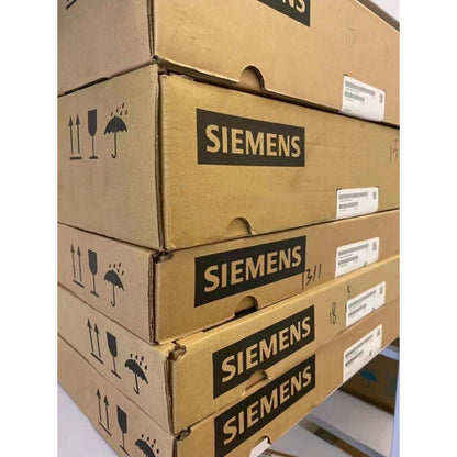 Stacked Siemens PLC Module Boxes for Industrial Automation Equipment