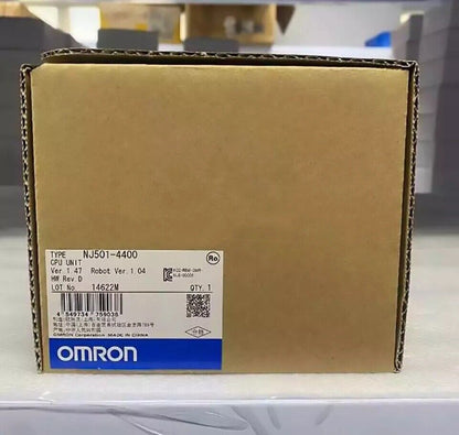 Omron NJ501-4400 CPU UNIT in packaging, new PLC module