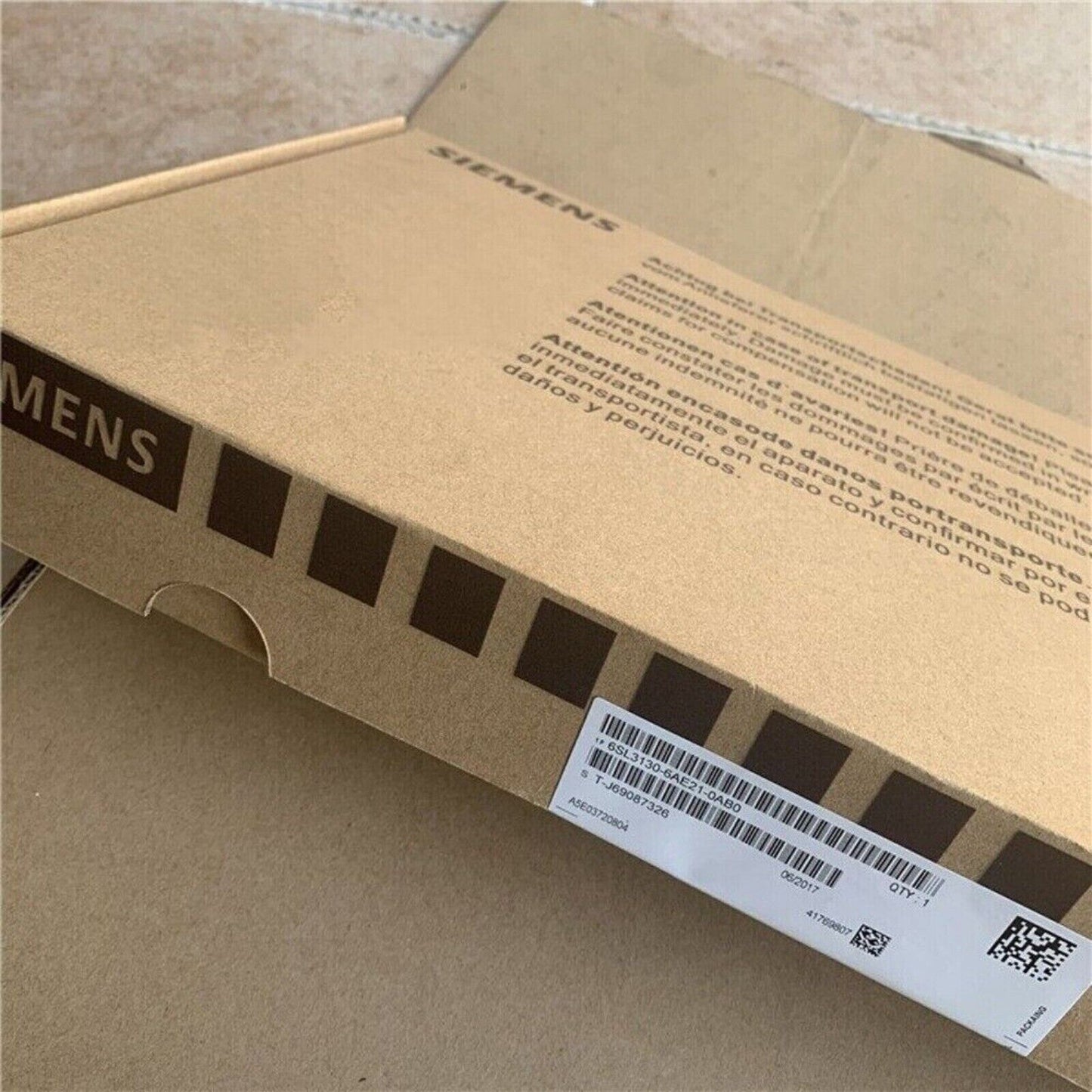 Servo Drive | Siemens | 6SL3130-6AE21-0AB0 MINT CONDITION SIEMENS 6SL3 130-6AE21-0AB0 DRIVE