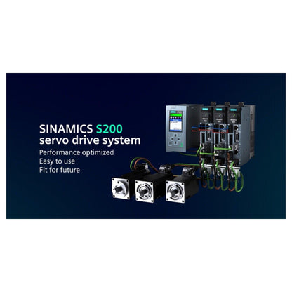 SINAMICS S200 servo drive system, performance optimized, easy to use, fit for future industrial automation.