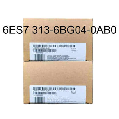 Siemens SIMATIC S7-300 PLC 6ES7 313-6BG04-0AB0, Industrial automation part in box, QTY 1, 11.2011
