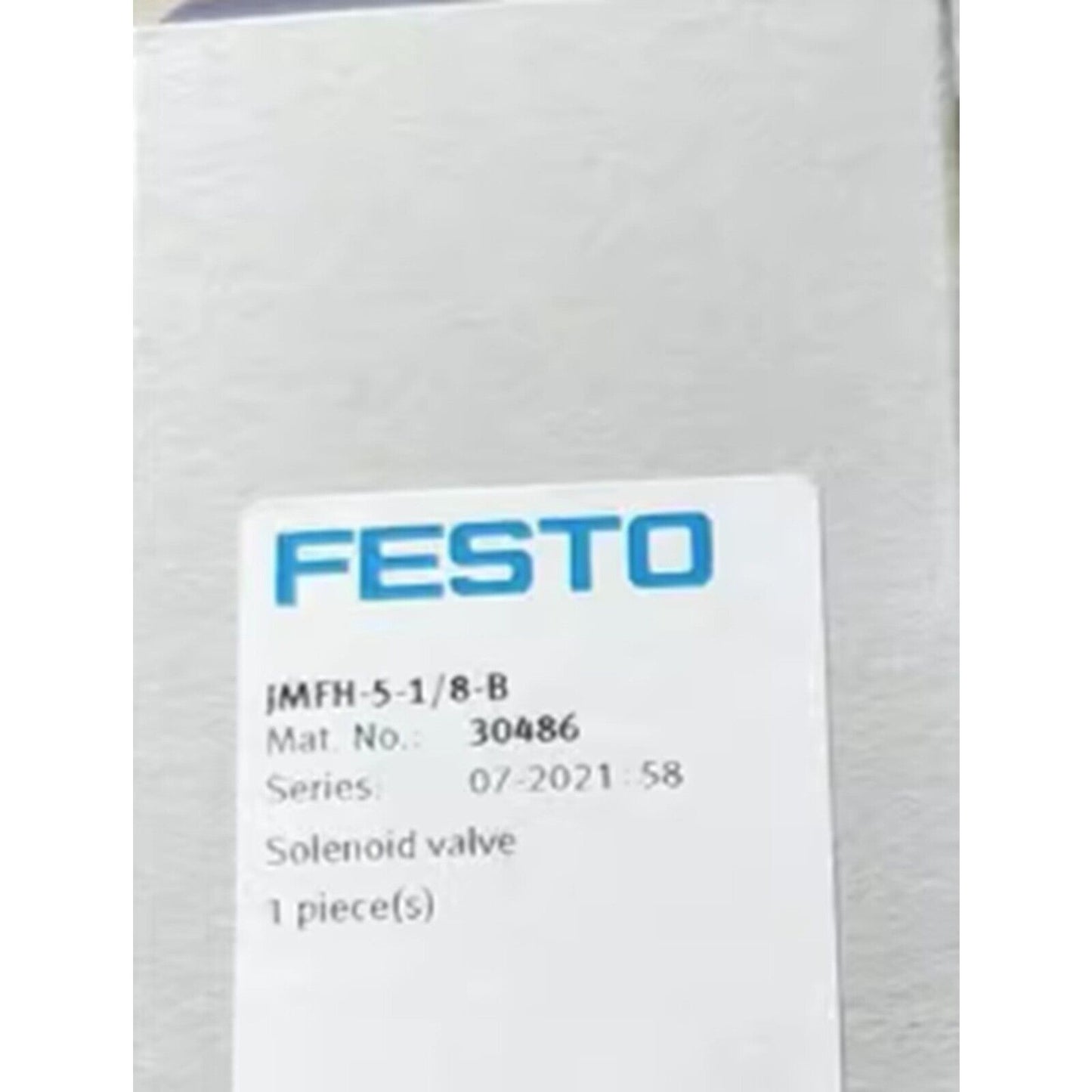 Festo JMFH-5-1/8-B industrial solenoid valve, 30486, industrial automation parts