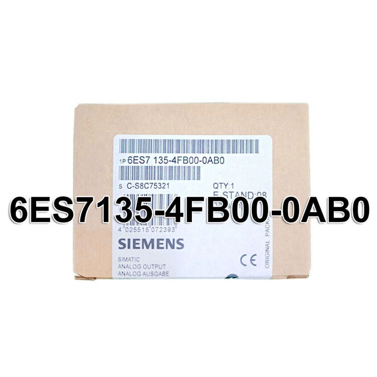 Siemens 6ES7 135-4FB00-0AB0 DP Electronics Module, industrial automation part