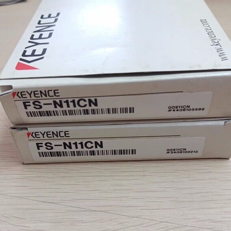 Keyence FS-N11CN optical fiber amplifier sensor boxes, industrial automation part