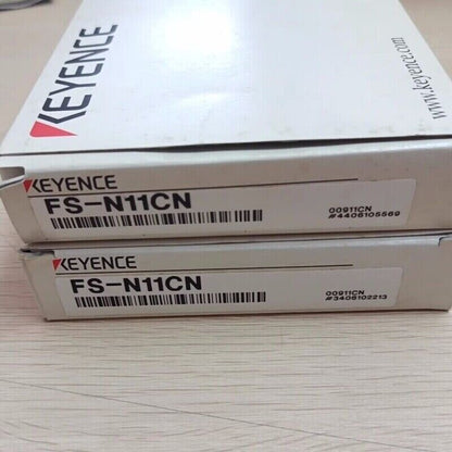 Keyence FS-N11CN optical fiber amplifier sensor boxes, industrial automation part
