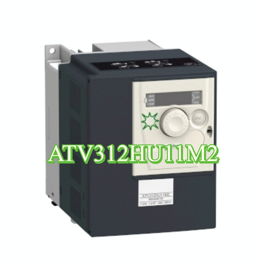 Schneider Electric ATV312HU11M2 Inverter PLC Module, black and white industrial equipment