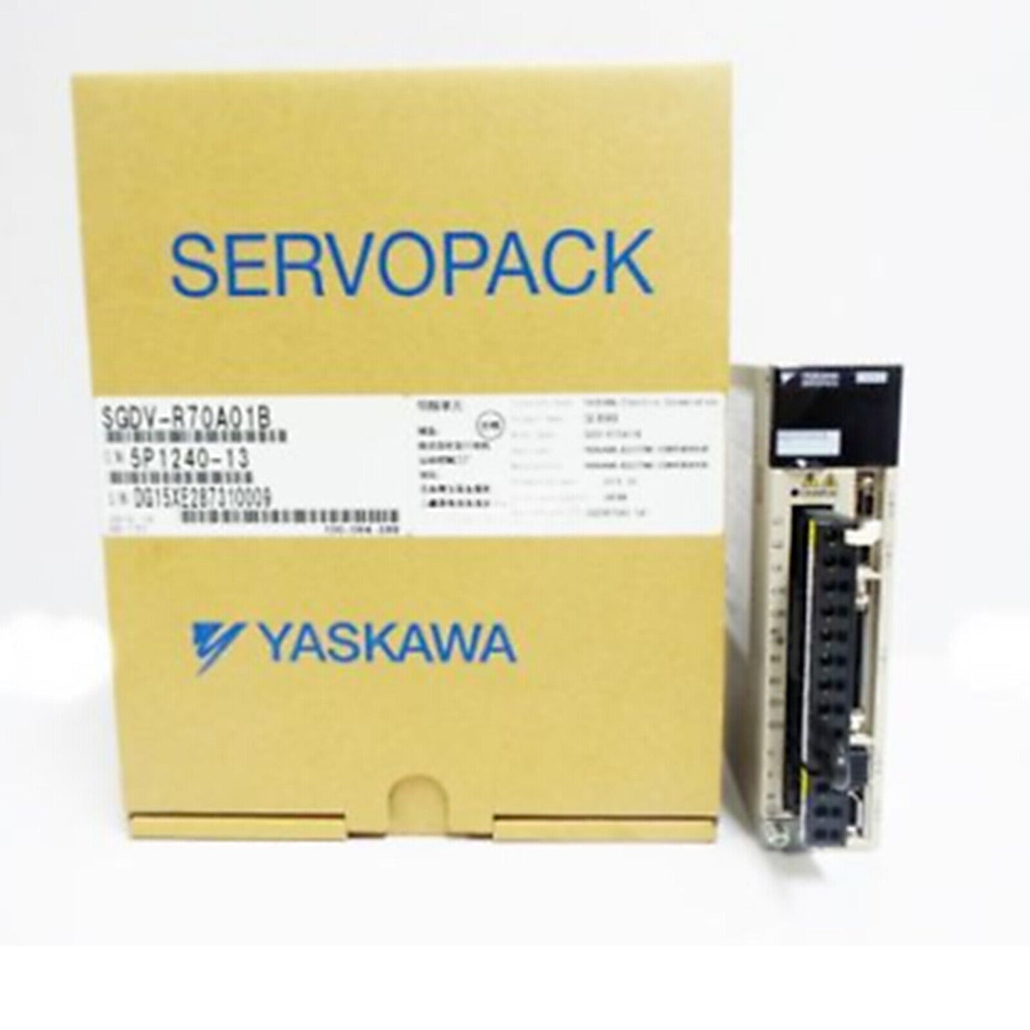 Yaskawa SERVOPACK SGDV-R70A01B servo drive in box, industrial automation part
