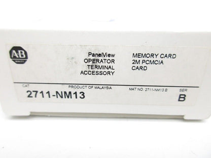 ALLEN BRADLEY 2711-NM13 SER. B (WH) NSMP