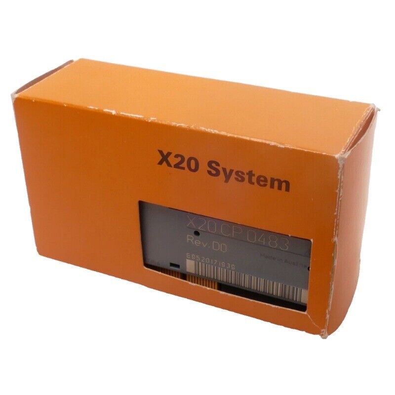 B&R X20 System X20 CP 0483 ARM Cortex-A9 Processor Rev. D0, industrial automation PLC module.