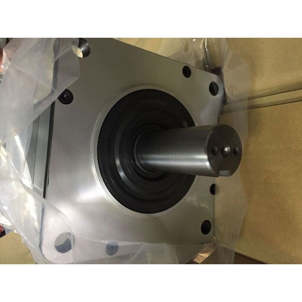 FANUC A06B-0151-B177 Servo Motor, Silver metal industrial automation part, packaged for shipping