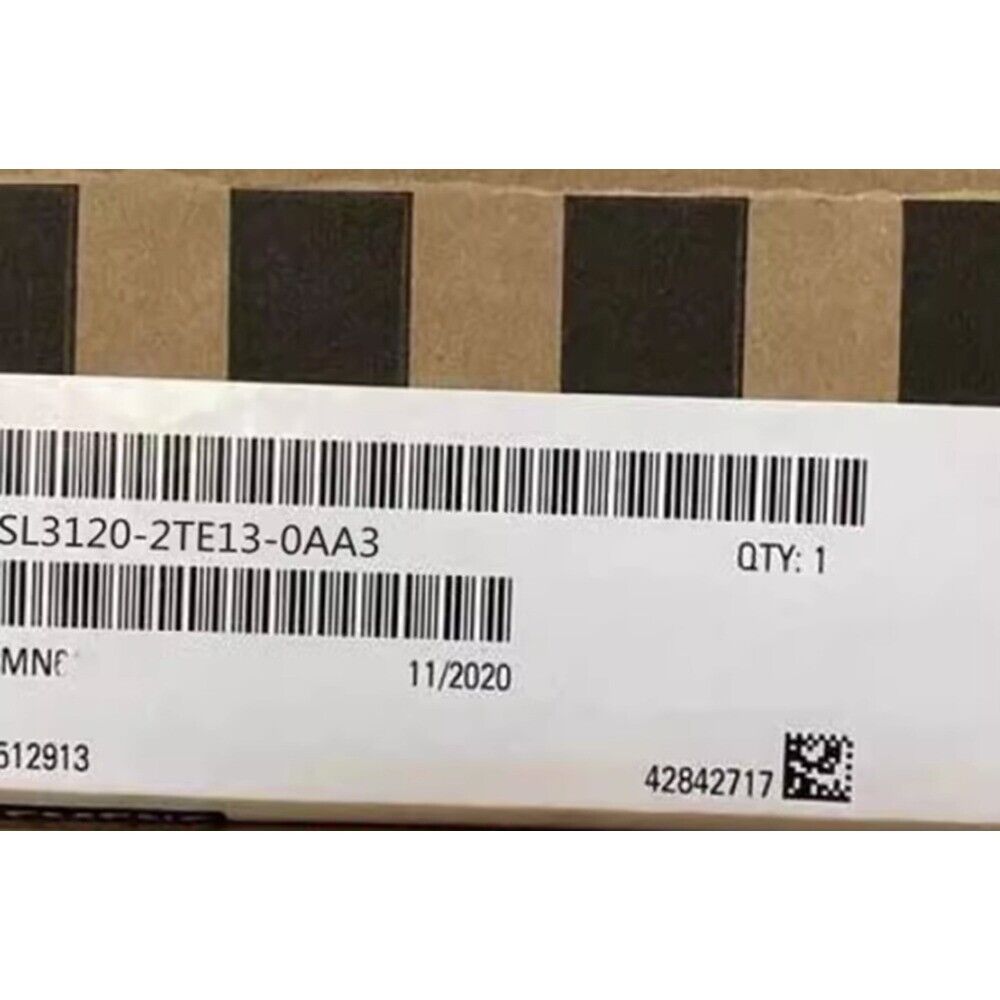 SINAMICS G120 Power Module 6SL3120-2TE13-0AA3 with Barcode Label, QTY: 1
