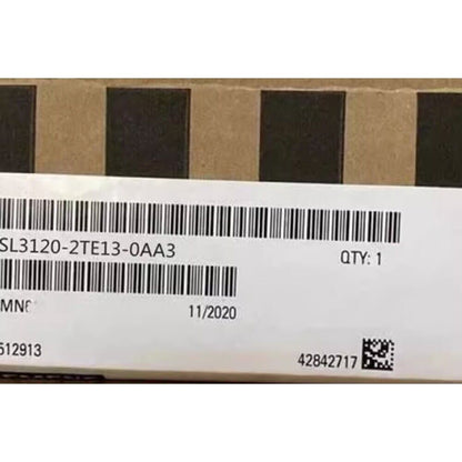 SINAMICS G120 Power Module 6SL3120-2TE13-0AA3 with Barcode Label, QTY: 1