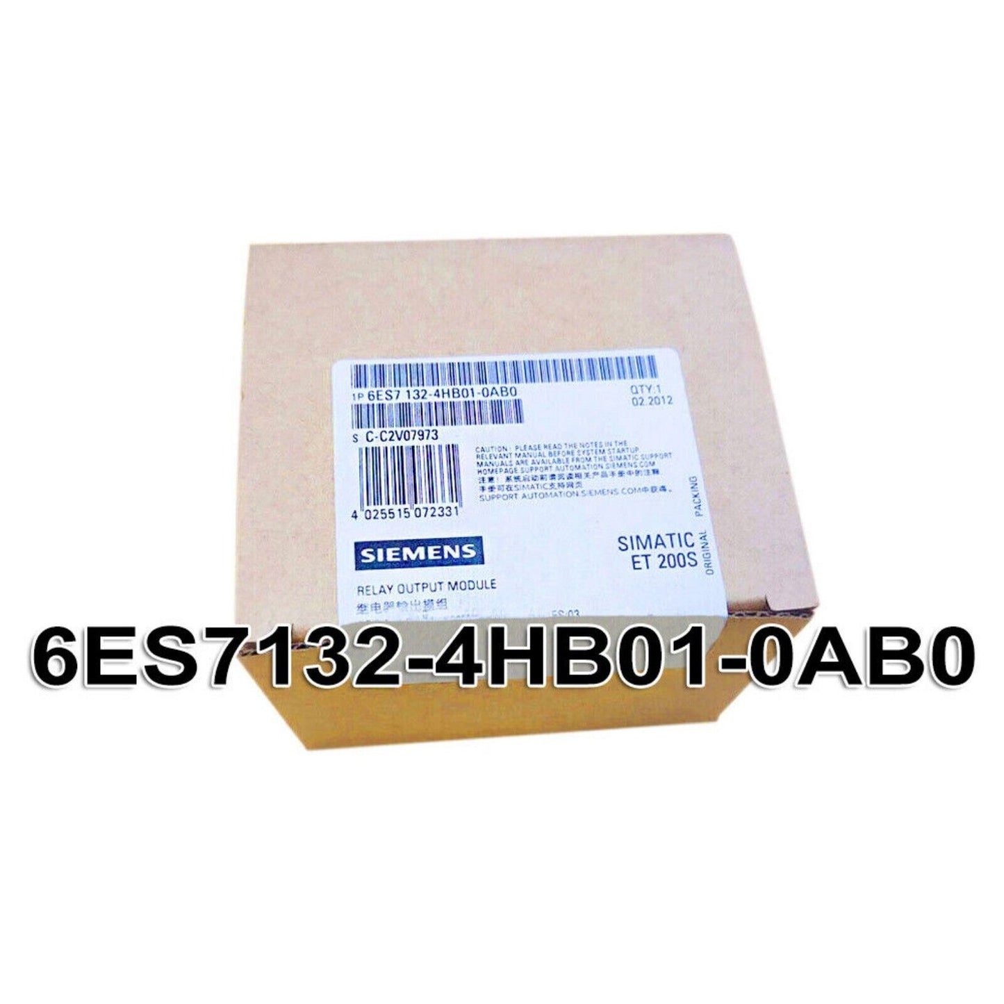 Industrial Communication | Siemens | 6ES7 132-4HB01-0AB0 6ES7132-4HB01-0AB0 SIMATIC DP MODULES FOR ET200S