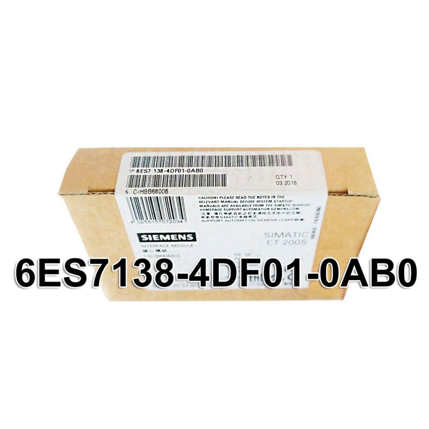 Industrial Communication | Siemens | 6ES7 138-4DF01-0AB0 6ES7138-4DF01-0AB0 PM-E Power Modules for ET200S