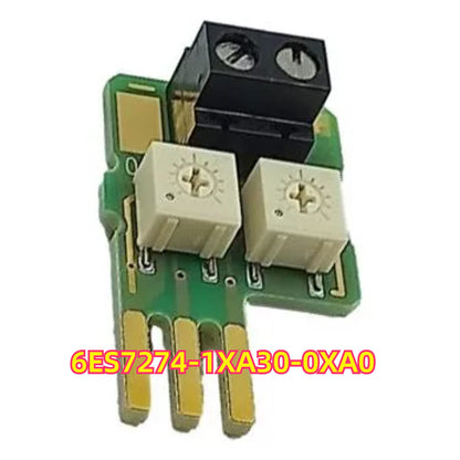 Siemens SIMATIC S7-1200 PLC 6ES7274-1XA30-0XA0, Green PCB, cream components, and black terminal block.