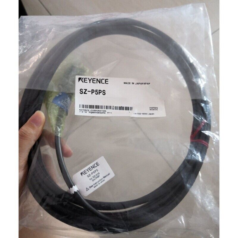Keyence SZ-P5PS Safety Scanner Cable, new in package. Made in Japan.