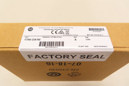 AB 1756-OA16I / A ControlLogix 16 Point D/O Module 1756OA16I AB NEW IN BOX