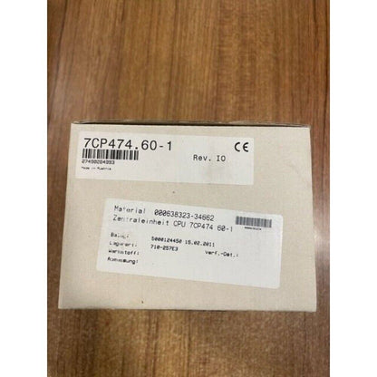 B&R 7CP474.60-1 Industrial Automation CPU, product packaging with identification.