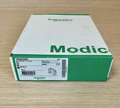 Schneider Electric TSXASZ401 PLC Output Module box, Modicon series, automation component.