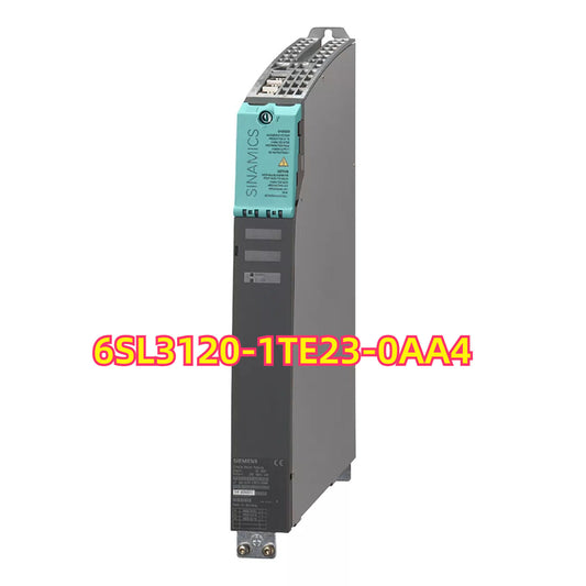 Siemens SINAMICS S120 control unit, 6SL3120-1TE23-0AA4, for industrial automation with vector control