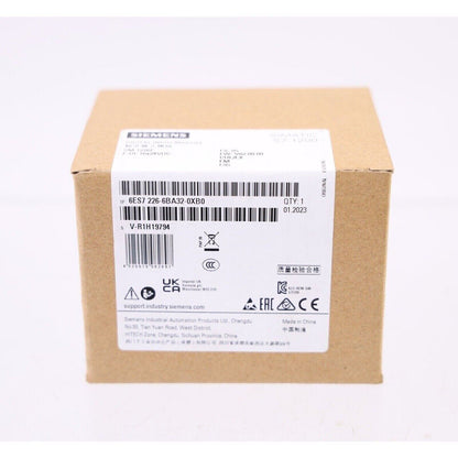 Siemens SIMATIC S7-1200 PLC 6ES7 226-6BA32-0XB0 Digital Input Module box, product packaging.