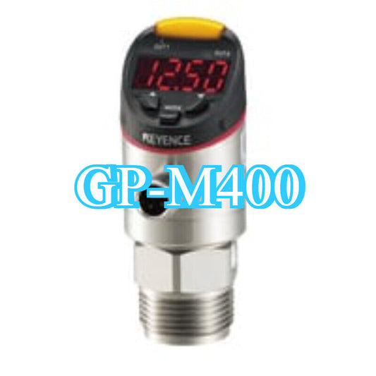 KEYENCE GP-M400 Digital Pressure Sensor, stainless steel body with digital display