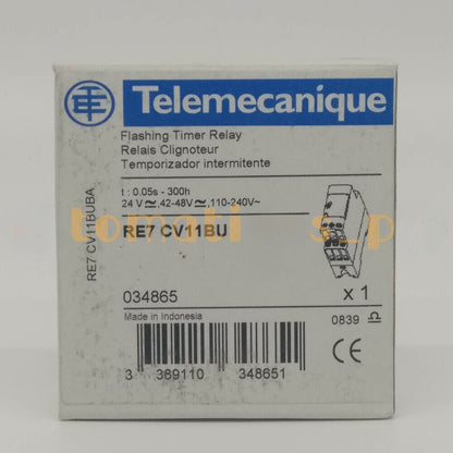 Telemecanique RE7 CV11BU Flashing Timer Relay, Industrial Automation Component