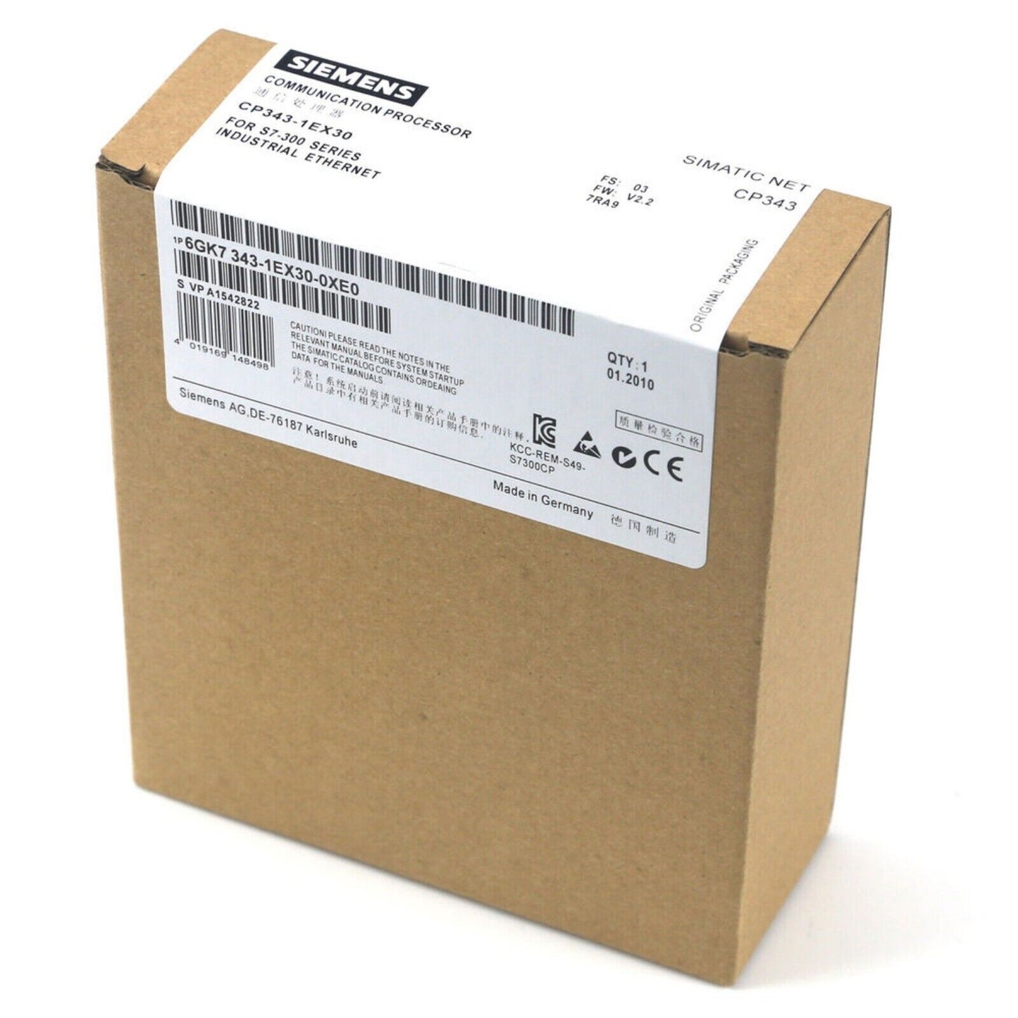 Industrial Ethernet Switch Siemens | 6GK7343-1EX30-0XE0 6GK7343-1EX30-0XE0 Communications Processor