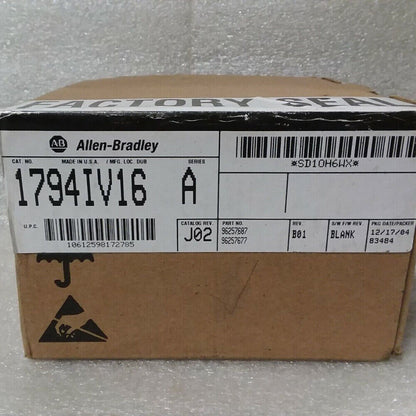 Allen-Bradley 1794IV16 Series A Flex I/O module in original factory sealed box, industrial automation part.