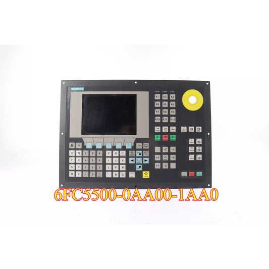 Siemens 6FC5500-0AA00-1AA0 PLC button membrane, industrial control panel.